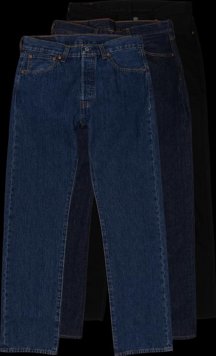 Produktbild Levis 501 Jeans Straight Fit stone/black/rinse Trio (W44/L32)