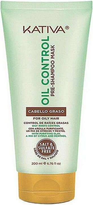 Kativa Oil Control Shampoo Multicoloured 200ml (200 ml, Flüssiges Shampoo)