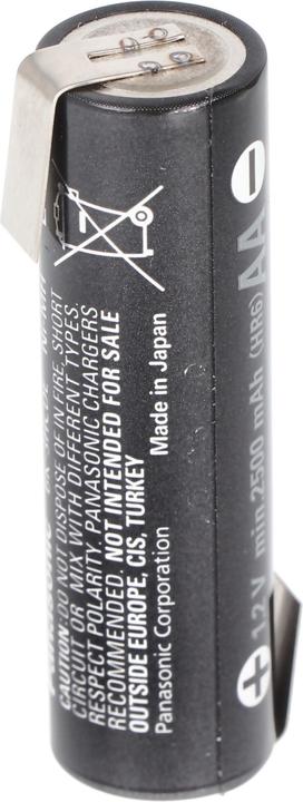 Produktbild AccuCell Akku Ready2use Mignon AA mit Lötfahne Z-Form (1 Stk., AA, 2500 mAh, Akku)