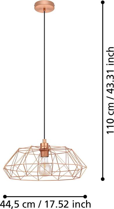 Actual product image EGLO Trend 2 (E27)