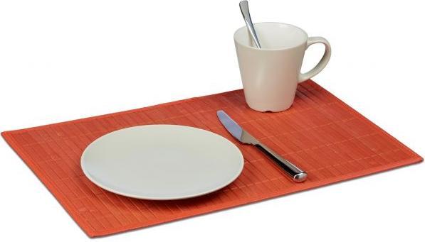 Image du produit Relaxdays Set de table 6pcs. (6 pcs, 45 x 30 x 0.3 cm)