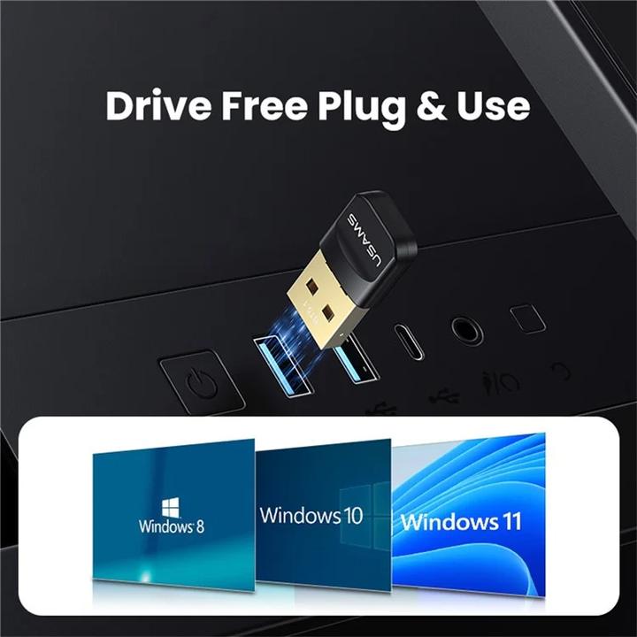Produktbild Usams Adapter USB Bluetooth ZB321 5.1 czarny