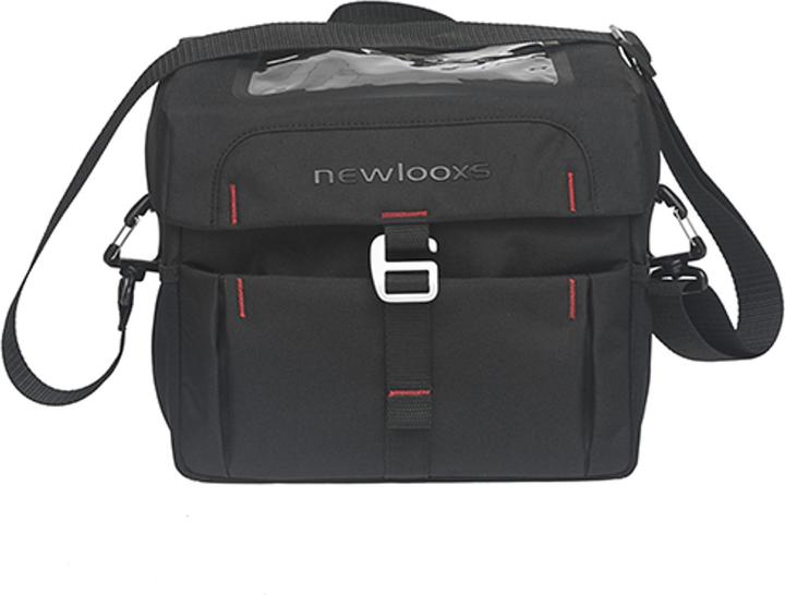 Productafbeelding New Looxs Stuurtas Vigo Zwart Klickfix Polyester 26x22x15cm (8.50 l, Stuurtas)