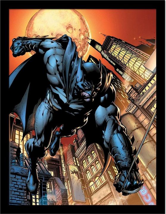 Produktbild Batman Gerahmtes Poster Schwingen (45 x 35 cm)