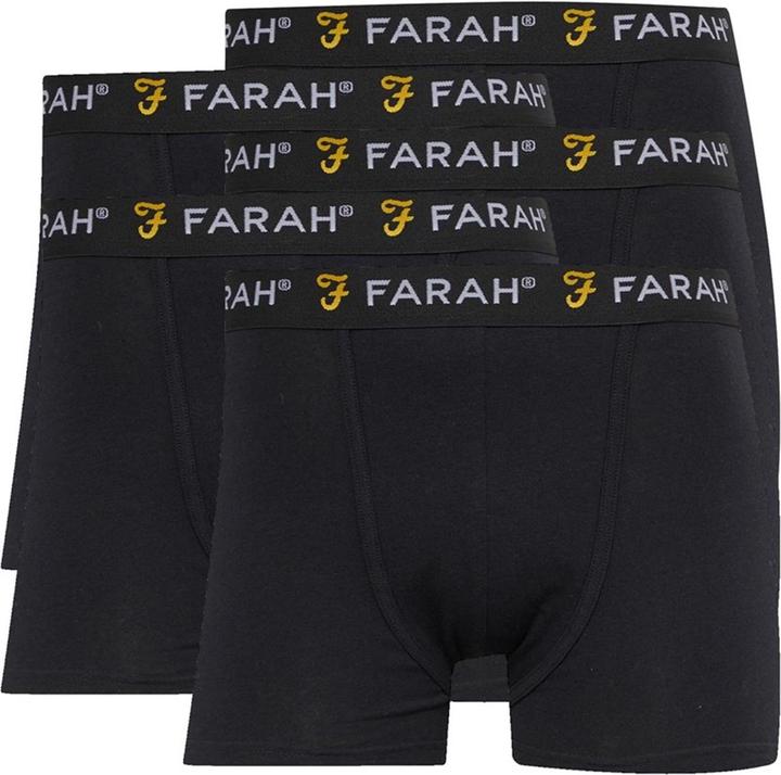 Immagine prodotto Farah Chorley Boxer Uomo Misura Confezione 5 (L, Confezione da 5 pezzi)