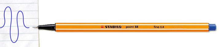 Produktbild STABILO point 88 Fineliner (Blau, 1 x)