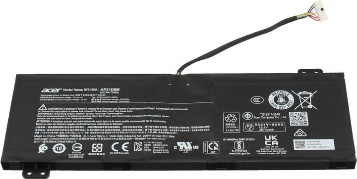 Immagine prodotto Acer AP21D8M (4 Celle, 3733 mAh)