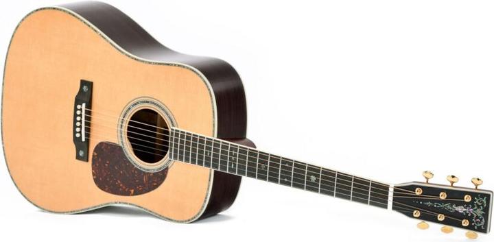Actual product image Sigma Guitars SDR-41SP (Acoustic guitar, mahogany, Rosewood, Ebony, Bone)
