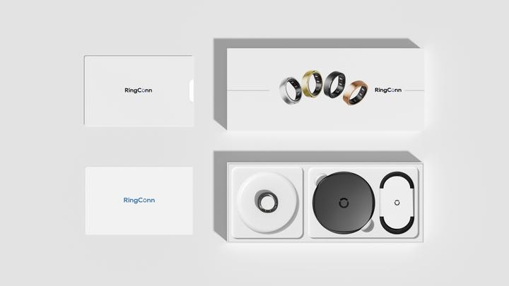 Actual product image RingConn Smart Ring (Gen2) (10, Black)