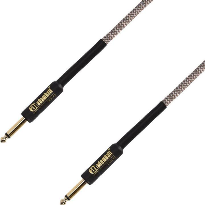 Image du produit Adam Hall 4 STAR IPP 0300 BRW - Câble pour instrument | Gaine nylon ® Jack TS | 3 m (3 m)