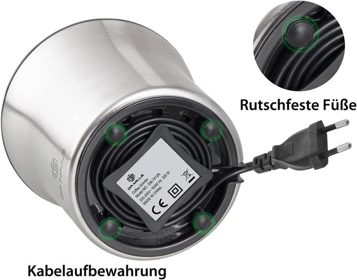 Produktbild Dr Mills DM-7412M Kaffeemühle