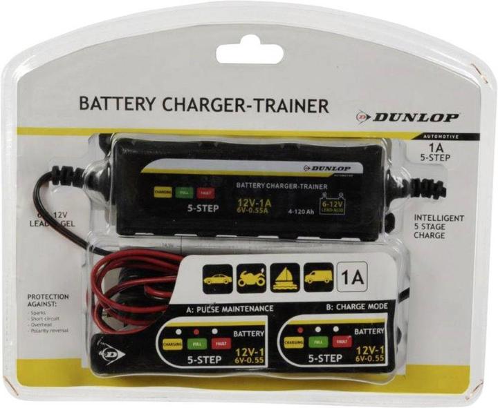 Image du produit Dunlop chargeur (12V, 6V, 1 A)