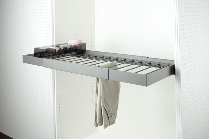 Actual product image Servetto Trouser rail bars Papillon anthracite