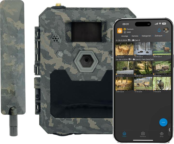 Produktbild ICUserver ICU CLOM Cam6 Wildkamera Camouflage