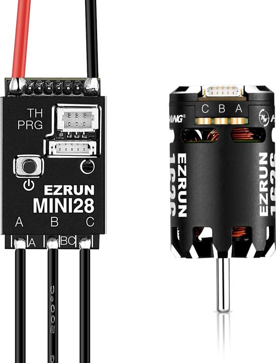 Produktbild Hobbywing Brushless-Antriebsset Mini28 Combo 1626SD 4000kV 2S