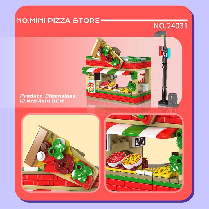 Produktbild Mould King Pizzaladen