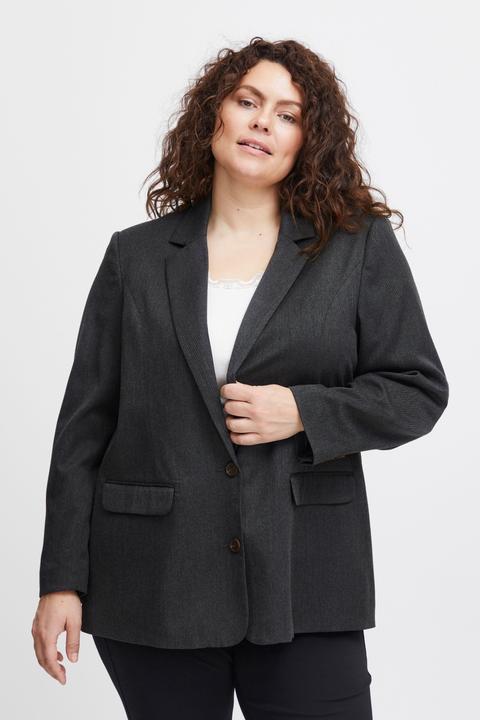 Actual product image Fransa Plus Size Selection - FPLEA BLA 1 - Blazer - 20612792 (48)