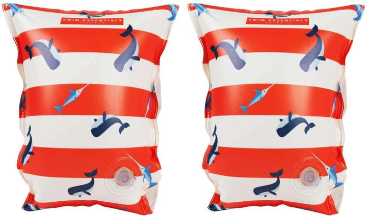 Swim Essentials Floaties 2-6 years Whale Red/White