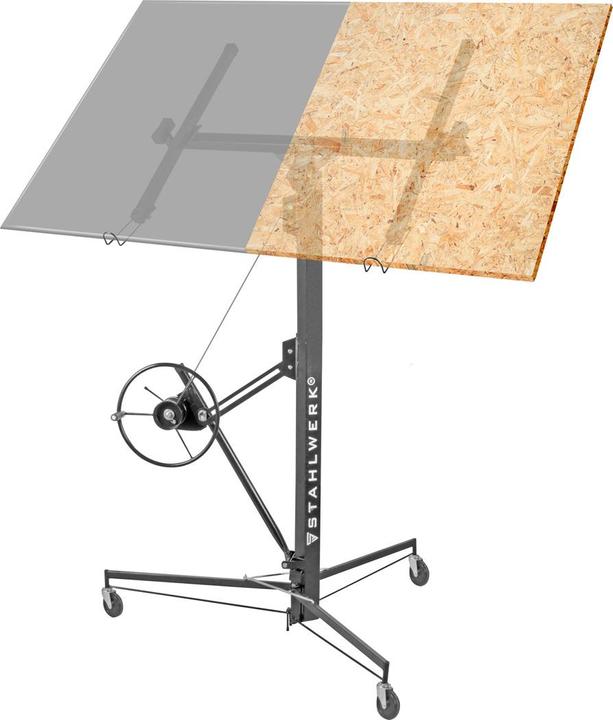 Produktbild Stahlwerk Plattenheber PH-465 ST + Plattentragehilfe Set bis 68 kg belastbar (68 kg)