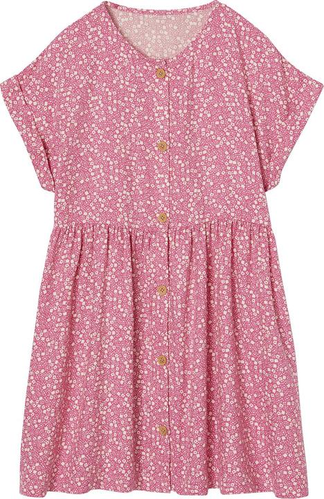 Produktbild Vertbaudet Mädchen Blumenkleid mit Knöpfen (104)
