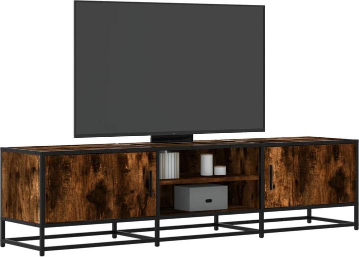 Produktbild VidaXL TV Schrank Lowboard Fernsehschrank Fernsehtisch TV Möbel Räuchereiche (160 x 35 x 41 cm)