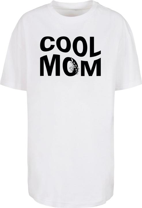 Actual product image Merchcode Ladies Mothers Day - Cool mom Oversized Boyfriend Tee - 118727 (XXL)