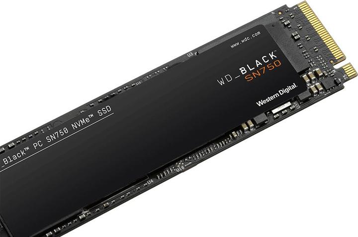 Produktbild WD Black SN750 Gaming - mit Heatsink (2000 GB, M.2 2280)