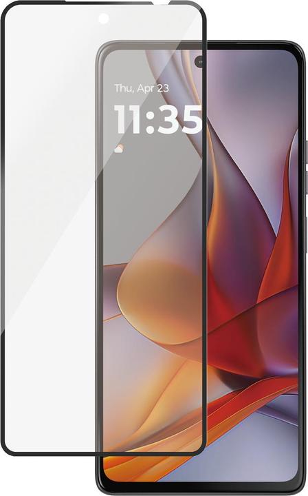 Actual product image PanzerGlass Ultra-Wide Fit (1 Piece, Motorola Moto C)