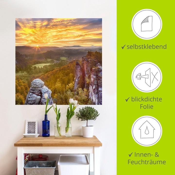 Produktbild Artland Sächsische Schweiz Ferdinandstein U4XC (100 x 100 cm)