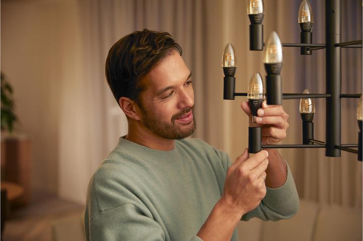 Immagine prodotto Philips Hue Tonalità di bianco (E14, 4.50 W, 300 lm, 2 x, G)