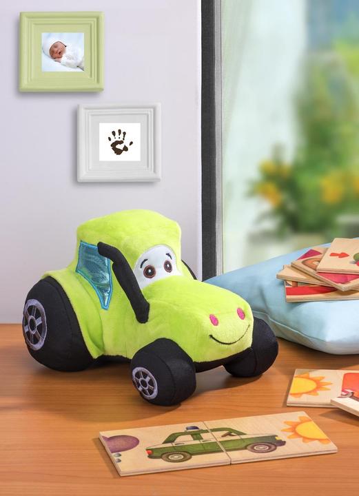 Glorex Kuscheltier Traktor Toni 23cm zum Selberstopfen (23 cm)