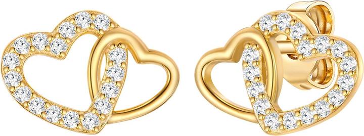 Immagine prodotto Rafaela Donata Cuore da donna in argento Sterling Cubic Zirconia Oro Giallo - 33730 (Argento)