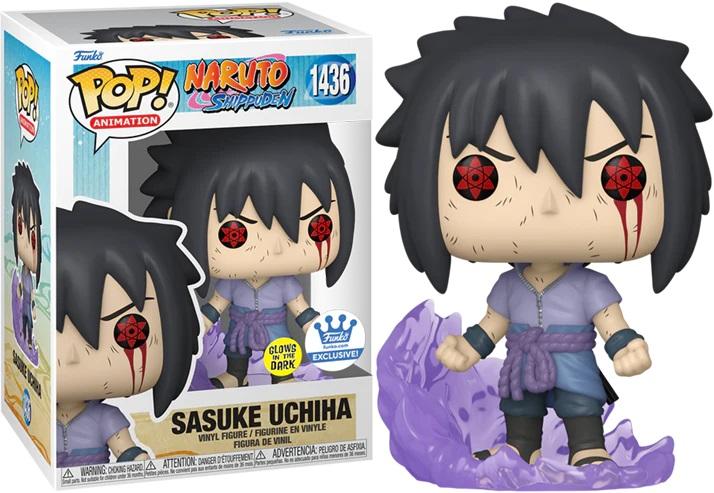 Produktbild Funko POP! Naruto Shippuden Sasuke Uchiha (Amaterasu) Exclusive Phosphorescente
