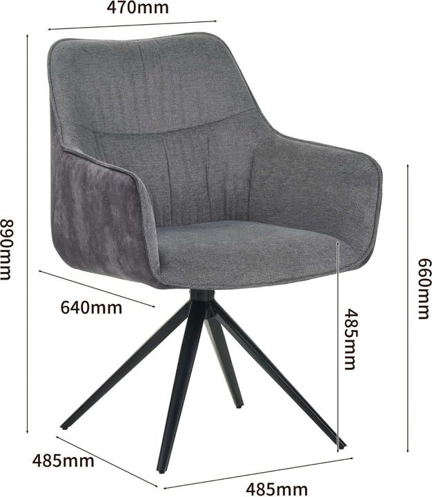 Image du produit Albatros International Albatros Drehstuhl Pula