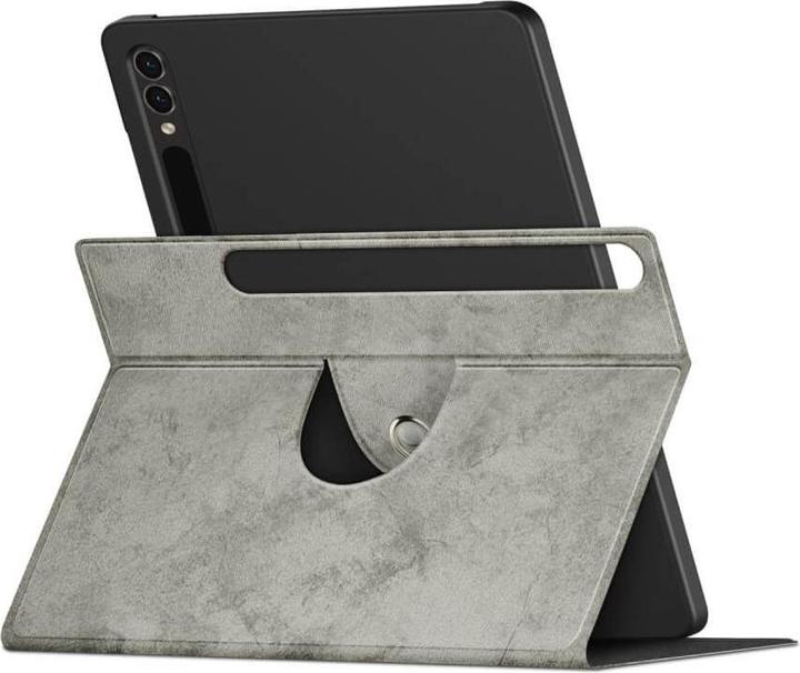 Produktbild Cover-Discount Galaxy Tab S9+ - 360-Grad Tablet Hülle grau (Galaxy Tab S9+, Galaxy Tab S10+)