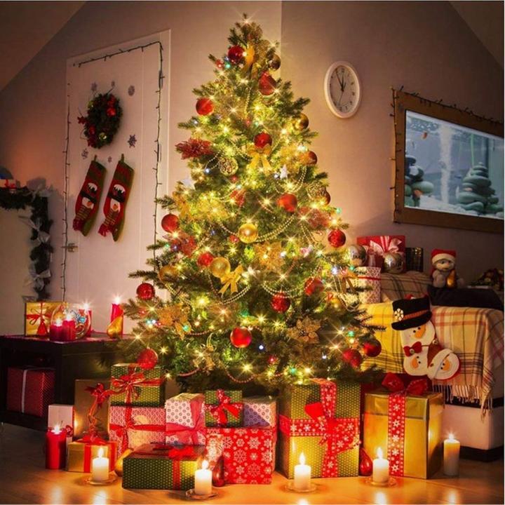 Actual product image Hermex 22m LED light garland solar fairy lights garden lighting RGB (22 m)