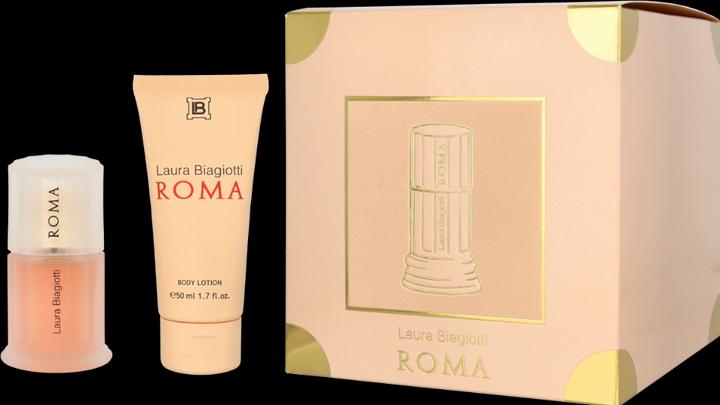 Actual product image Laura Biagiotti Roma EDT 25 ml + Body Lotion 50 ml - Gitfset (Body lotion, 75 ml)