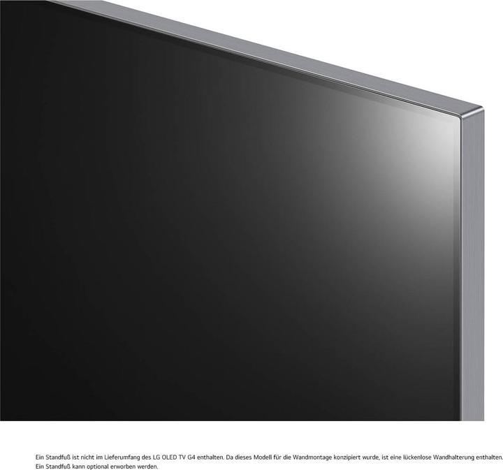 Produktbild LG OLED65G48LW 4K OLED evo TV (2024) Gallery Design 164 cm (65) (65", G4, OLED, 4K, 2024)