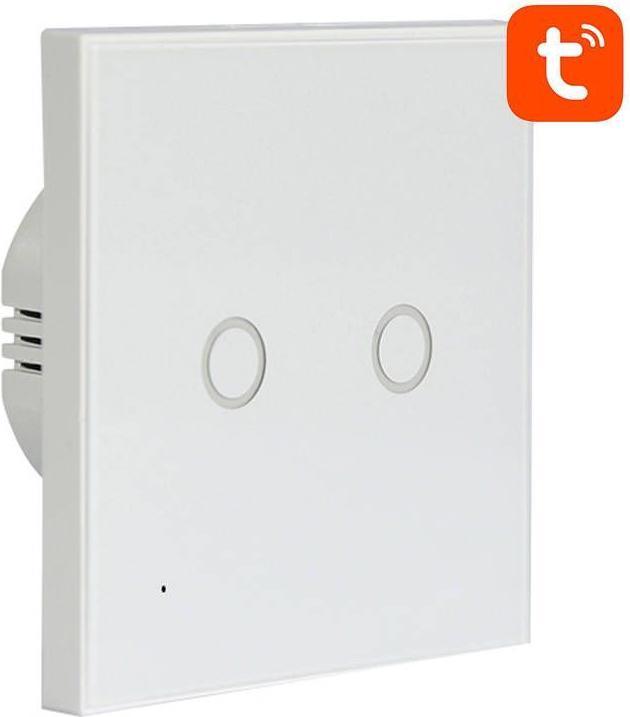 Image du produit Neo Interrupteur d'éclairage intelligent WiFi NAS-SC02WE 2 voies