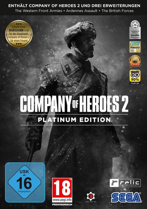 Actual product image Sega Company of Heroes 2 Platinum Edition (PC, DE)