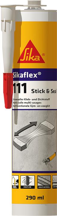 Sika Sikaflex-111 Stick & Seal (Blanc, 290 ml)