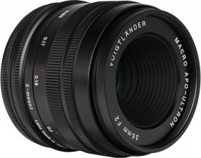 Actual product image Voigtländer 35mm F/2 Macro APO Ultron (Fujifilm X, APS-C / DX)