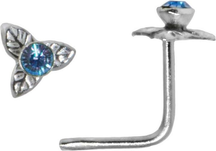 Bijouteria Nasenpiercing (Silber 925, Kristall)