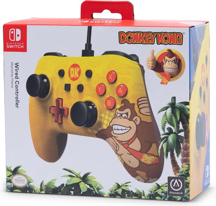 Actual product image PowerA Wired Controller - Donkey Kong Edition (Switch)
