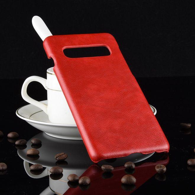 Immagine prodotto MU Style Copertina rigida con texture in litchite (Samsung Galaxy S10+)
