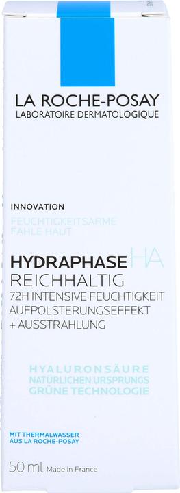 Image du produit La Roche Posay Hydraphase Ha Rich (50 ml, Crème 24h)