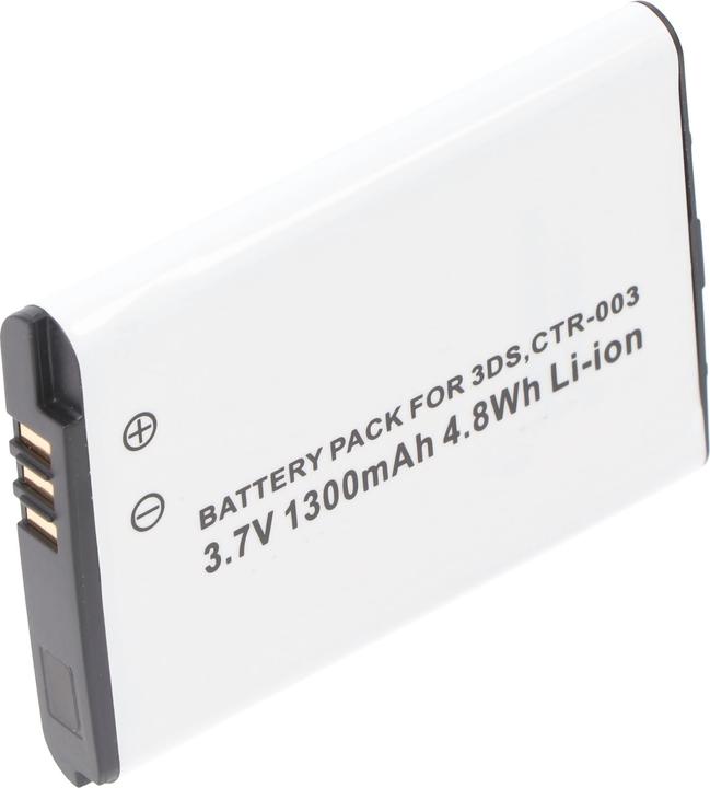 Immagine prodotto XCell Li-Ion Akku passend für Nintendo C/CTR-A-AB Akkutyp CTR-003, 3,7 Volt, 1300mAh (3DS, 2DS)