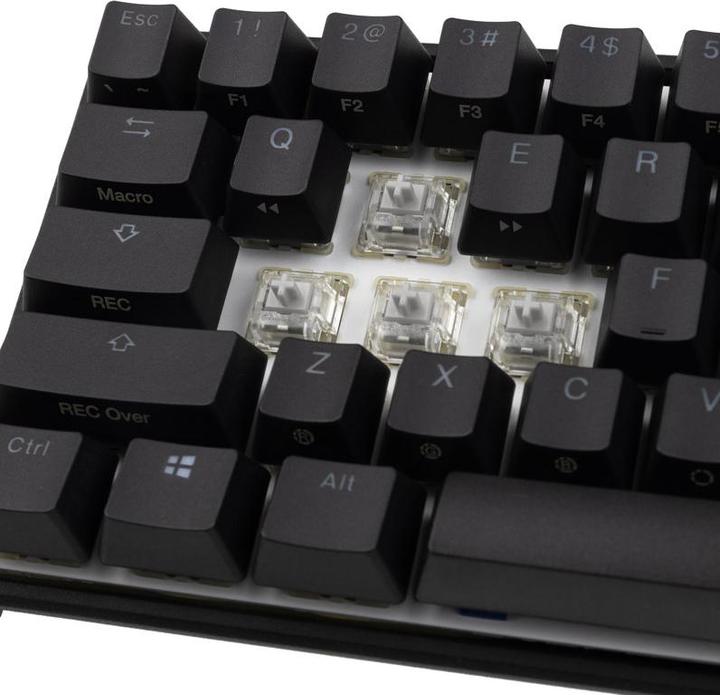 Produktbild Ducky Mecha Pro SF Gaming Tastatur - Cherry MX-Speed-Silver (US) (US, Kabelgebunden)