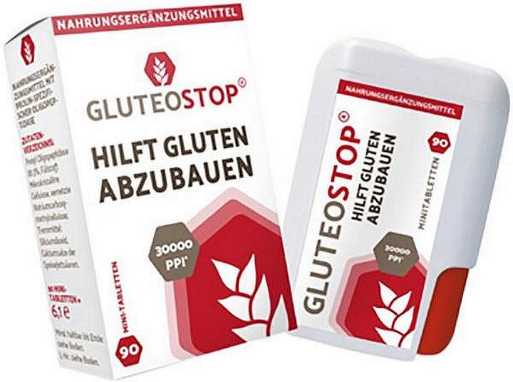 Image du produit Gluteostop Chrisana GluteoStop aide à réduire le gluten 90 mini-comprimés. (90 pièce(s), Cachets, 25 g)