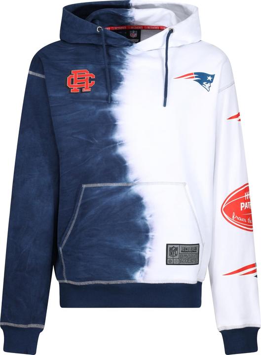 Recovered Re:covered Fleece Hoody - INK DYE New England Patriots - 3XL (3XL)
